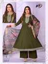 Kanya Vol 1 By Pt Vertical Plan Kurti Wth Bottom Dupatta Wholesale Shop In Surat